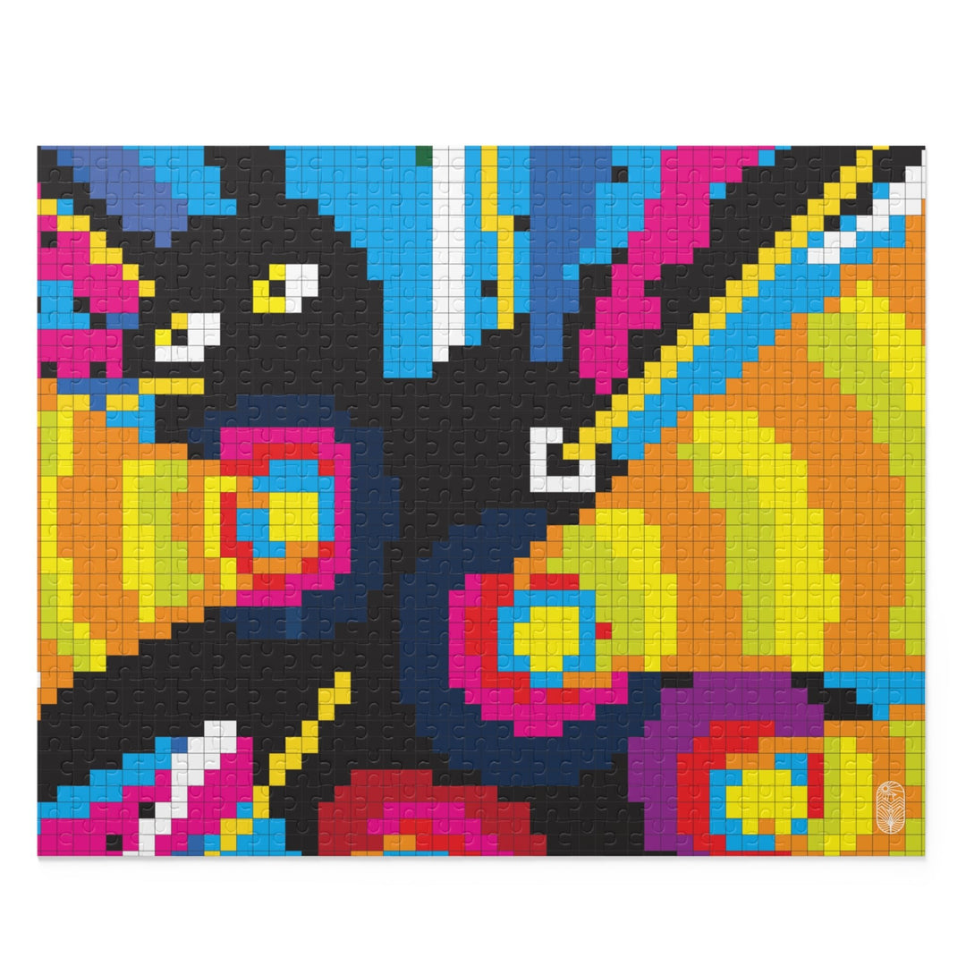 Alwaha Dreams Pixel Art Puzzle Challenge colored Abiku (500 - Piece) - Alwaha Dreams