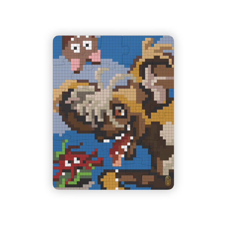 Puzzle Pixel Art pour enfants Alwaha Dreams Sokho Squad, 30 pièces