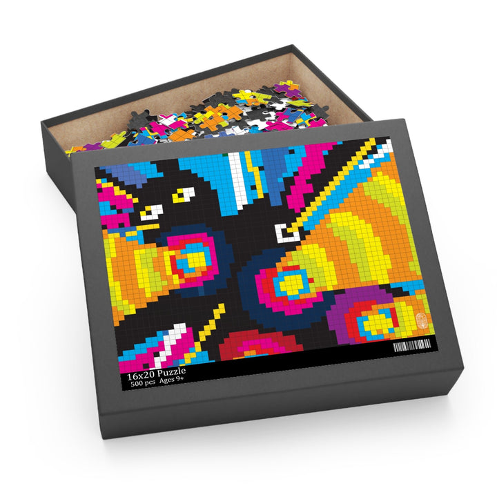 Alwaha Dreams Pixel Art Puzzle Challenge colored Abiku (500 - Piece) - Alwaha Dreams