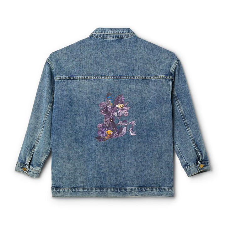 Veste en jean femme fleurs Nandi 