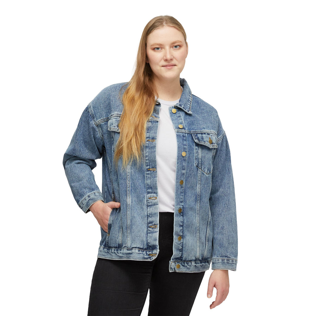 Veste en jean femme fleurs Nandi 