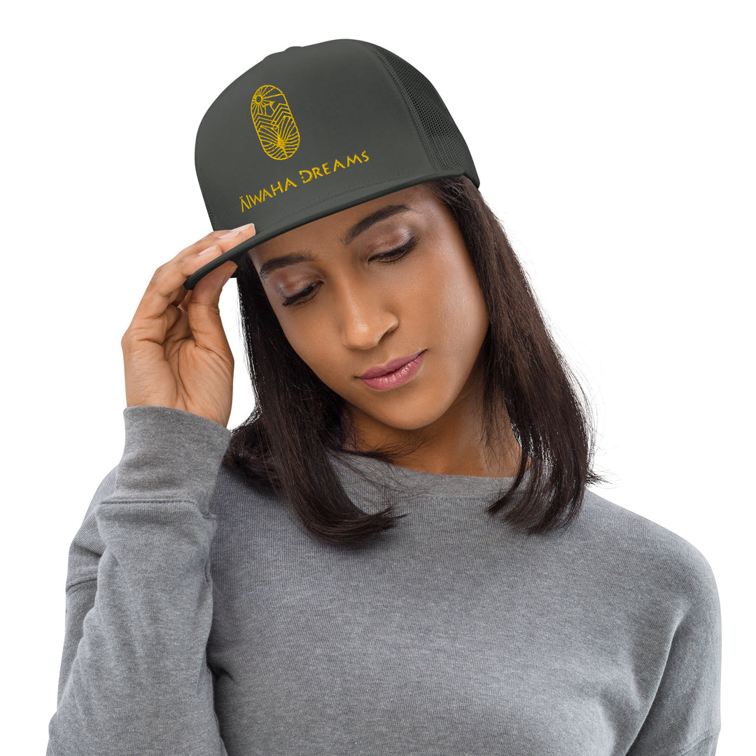 Cap logo Alwaha Dreams grey