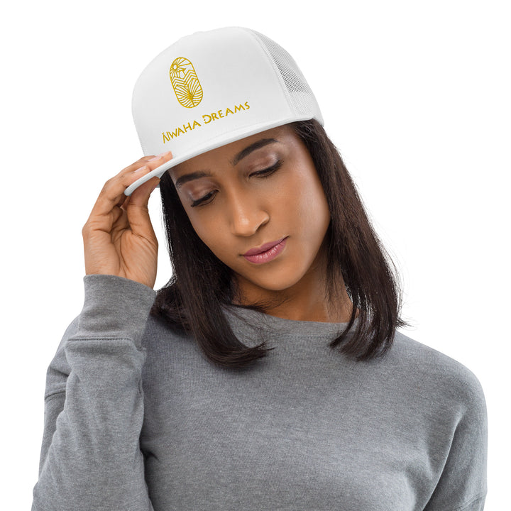 Cap logo Alwaha Dreams white