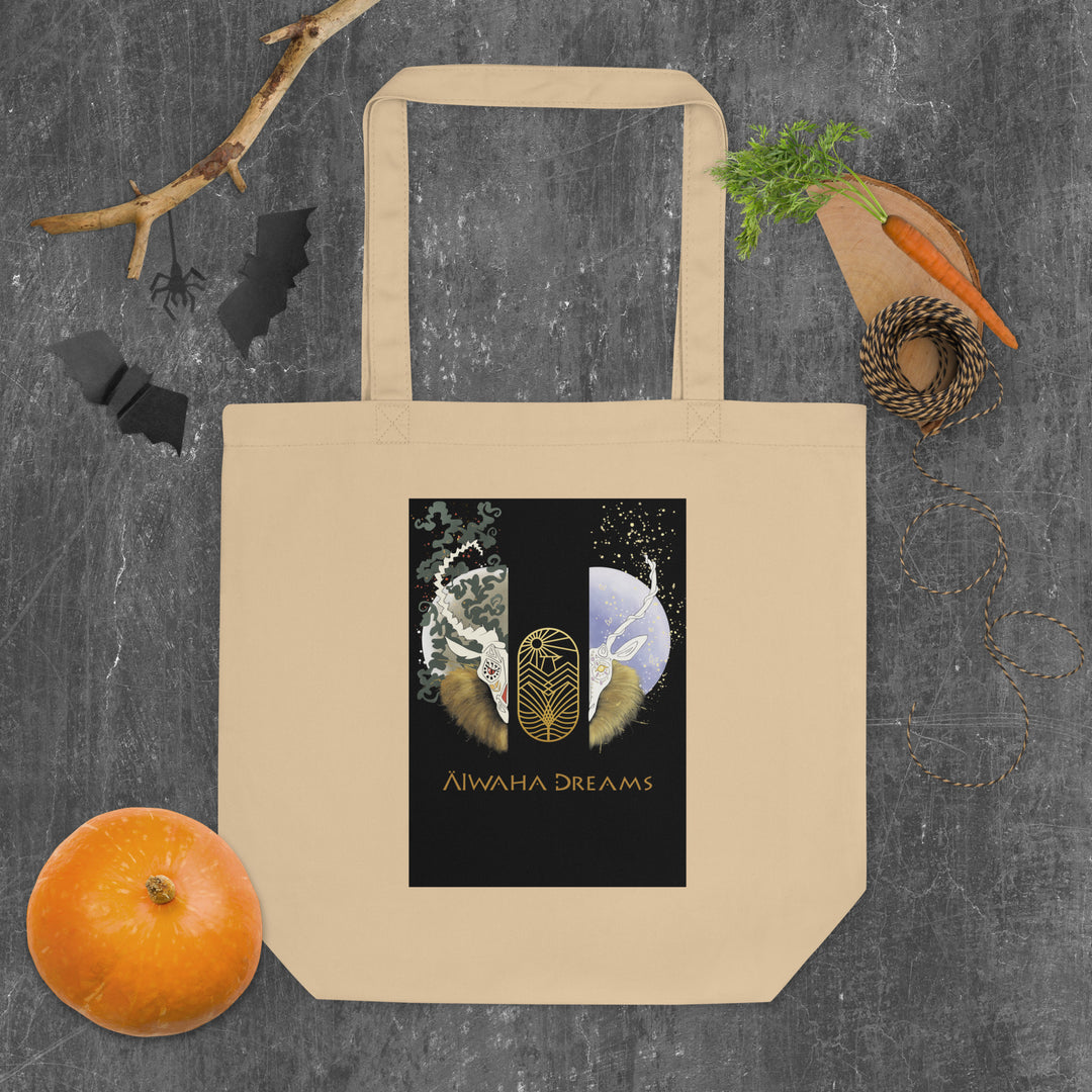  Alwaha Dreams Eco Tote Bag with masks