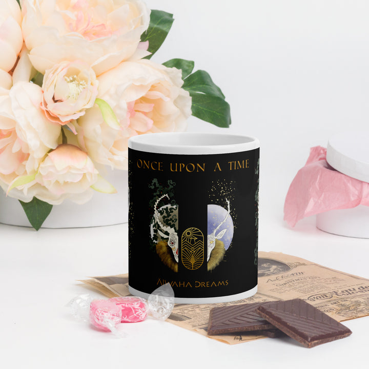 Alwaha Dreams Masks Glossy Mug