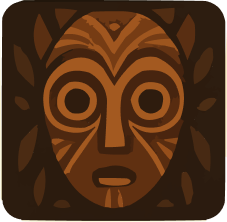 Le masque des anciens